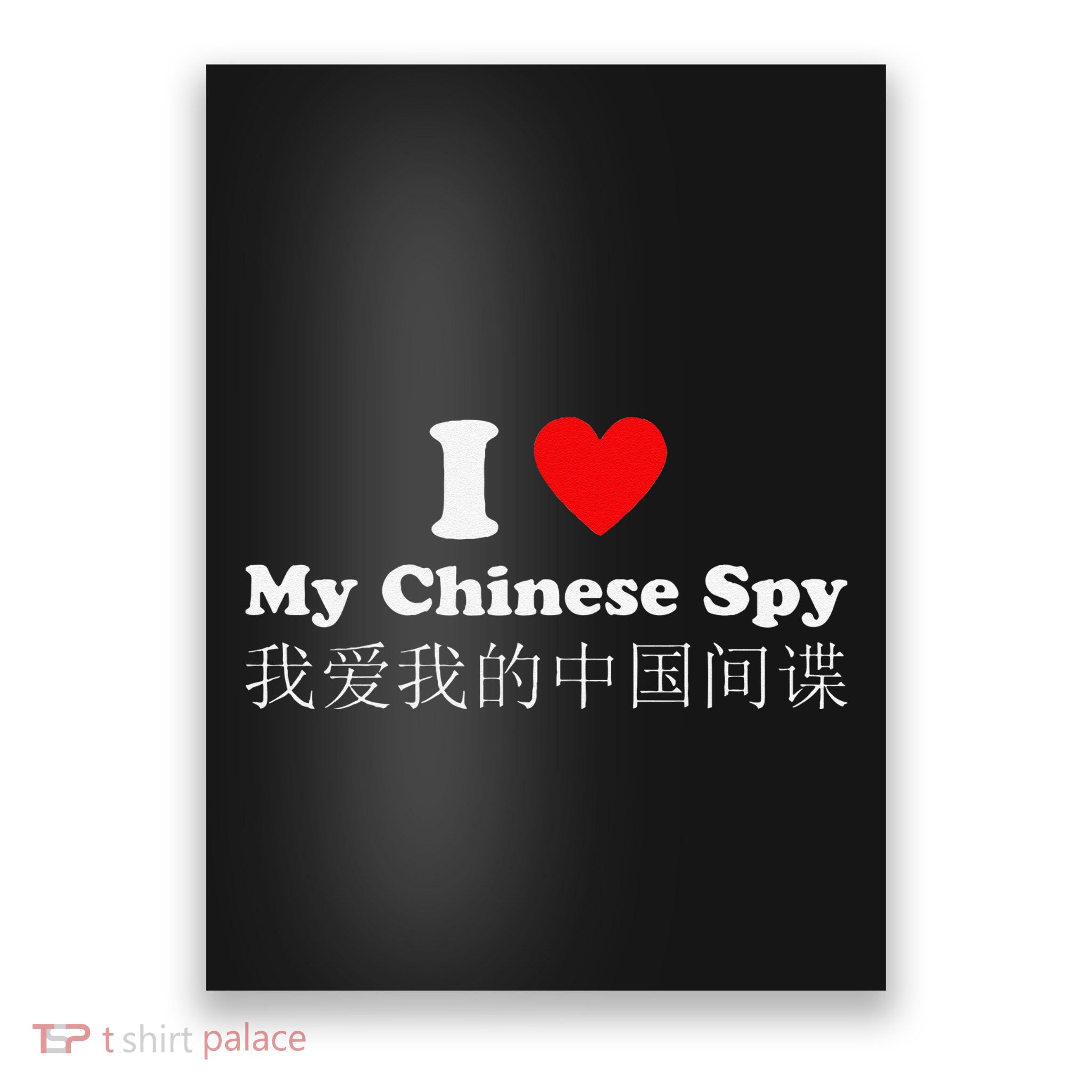 I Love My Chinese Spy Poster