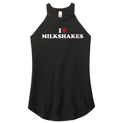 I Love Milkshakes I Heart Milkshakes Women's Perfect Tri Rocker Tank