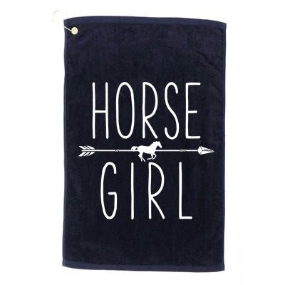 I Love My Horses Equestrian Horseback Riding Golf Towel