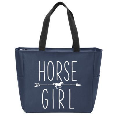 I Love My Horses Equestrian Horseback Riding Zip Tote Bag
