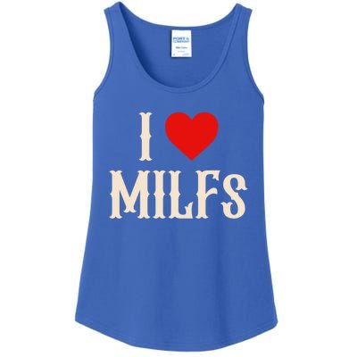 I Love My Hot Milfs Attractive Milfs Great Gift Ladies Essential Tank