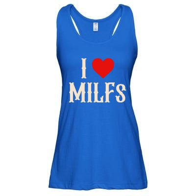 I Love My Hot Milfs Attractive Milfs Great Gift Ladies Essential Flowy Tank