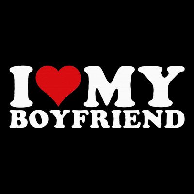I Love My Boyfriend Bf I Heart My Boyfriend BF T-Shirt