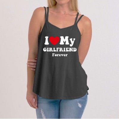 I Love My Girlfriend Women's Strappy Tank