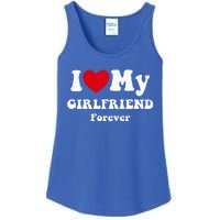 I Love My Girlfriend Ladies Essential Tank