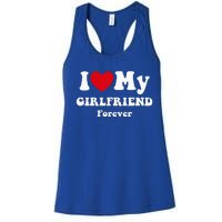 I Love My Girlfriend Women's Racerback Tank