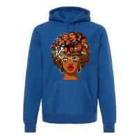 I Love My Roots Back Powerful History Month Pride Dna Gift Meaningful Gift Premium Hoodie