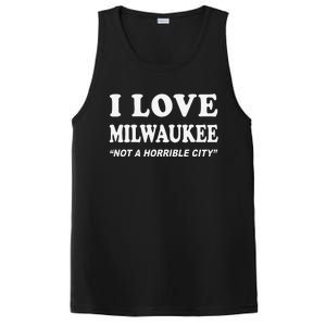 I Love Milwaukee Wisconsin PosiCharge Competitor Tank