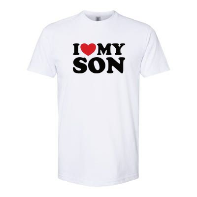 I Love My Son Softstyle® CVC T-Shirt