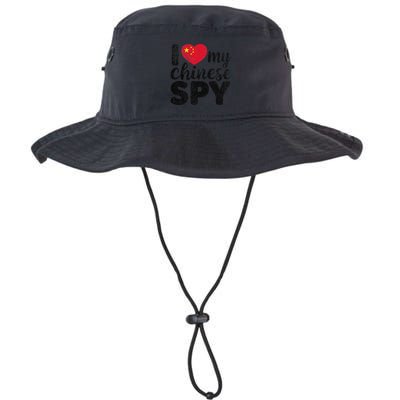 I Love My Chinese Spy Bucket Hat