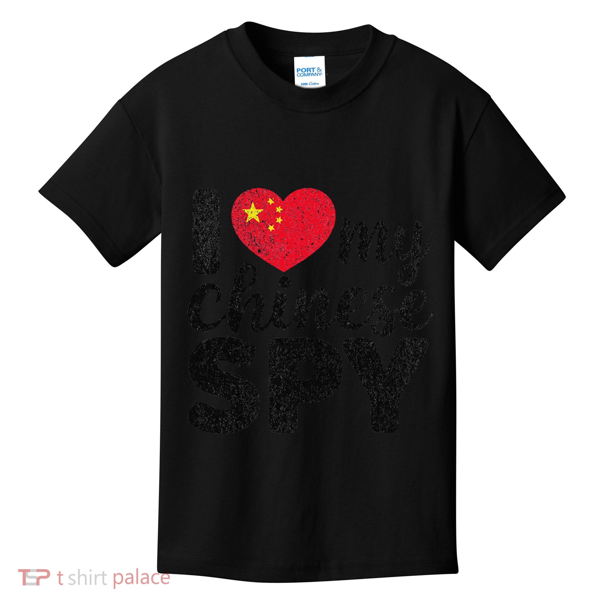 I Love My Chinese Spy Kids T-Shirt