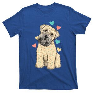 I Love My Soft Coated Wheaten Terrier Dog Valentines Heart Great Gift T-Shirt