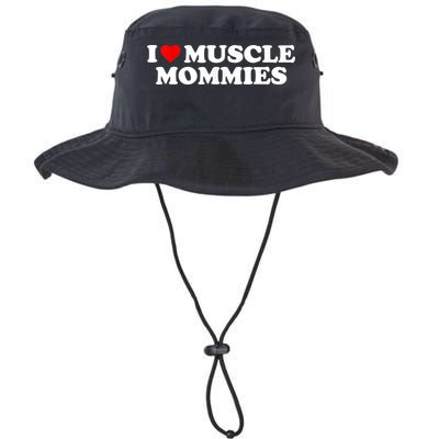I Love Muscle Mommies, I Heart Muscle Mommies, Muscle Mommy Bucket Hat