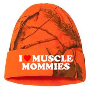 I Love Muscle Mommies, I Heart Muscle Mommies, Muscle Mommy Kati Licensed 12" Camo Beanie