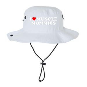 I Love Muscle Mommies, I Heart Muscle Mommies, Muscle Mommy Legacy Cool Fit Booney Bucket Hat