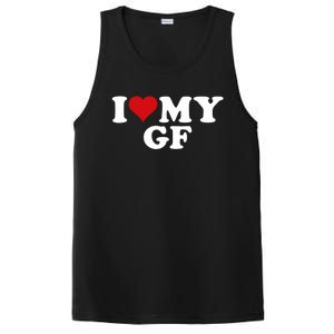 I Love My Hot Girlfriend I Heart My Hot Girlfriend Gf PosiCharge Competitor Tank