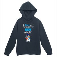 I Love My Sixth Graders Snow Much Christmas Urban Pullover Hoodie