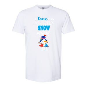 I Love My Sixth Graders Snow Much Christmas Softstyle CVC T-Shirt