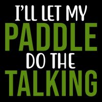 Ill Let My Paddle Do The Talking Pickleball City Backpack