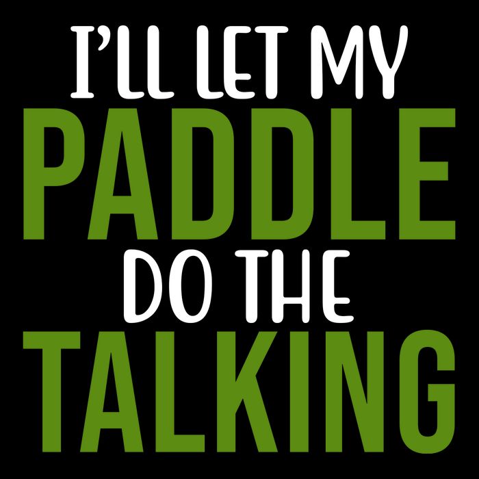 Ill Let My Paddle Do The Talking Pickleball 16 in Basic Backpack