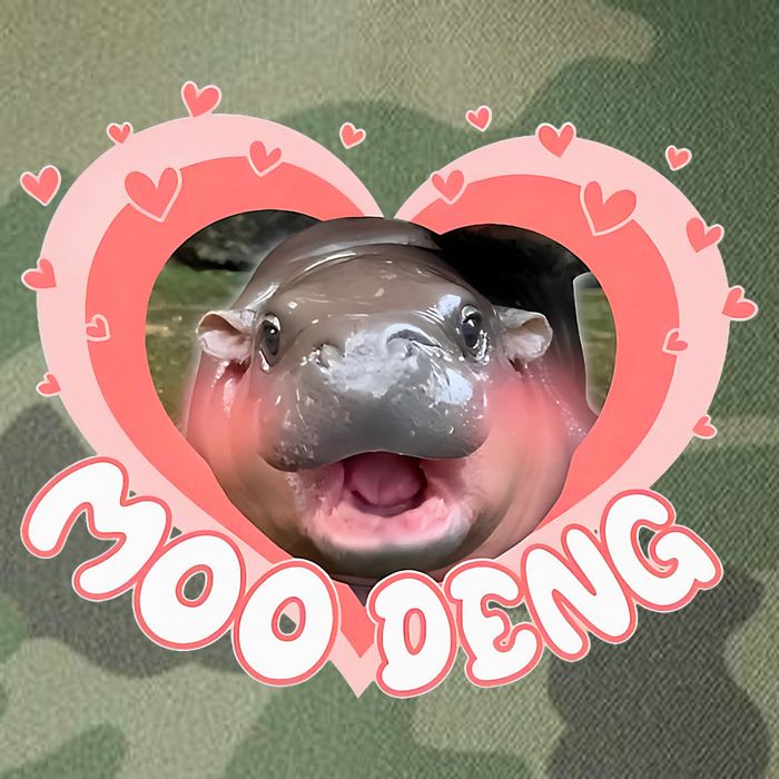 I Love Moo Deng Baby Hippo Moo Deng I Heart Moo Deng Legacy Tie Dye Trucker Hat
