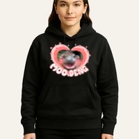 I Love Moo Deng Baby Hippo Moo Deng I Heart Moo Deng Hoodie