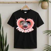 I Love Moo Deng Baby Hippo Moo Deng I Heart Moo Deng T-Shirt