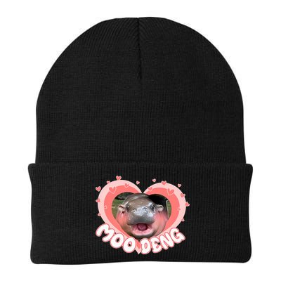 I Love Moo Deng Baby Hippo Moo Deng I Heart Moo Deng Beanie