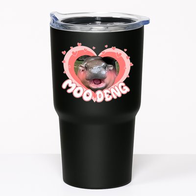 I Love Moo Deng Baby Hippo Moo Deng I Heart Moo Deng Tumbler