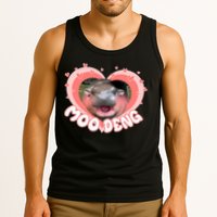 I Love Moo Deng Baby Hippo Moo Deng I Heart Moo Deng Tank Top