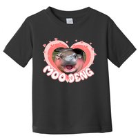 I Love Moo Deng Baby Hippo Moo Deng I Heart Moo Deng Toddler T-Shirt