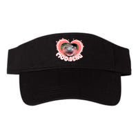 I Love Moo Deng Baby Hippo Moo Deng I Heart Moo Deng Visor