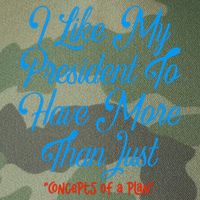 I Like My President To Have More Than Concepts Of A Plan Legacy Tie Dye Trucker Hat