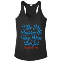 I Like My President To Have More Than Concepts Of A Plan Ladies PosiCharge Competitor Racerback Tank