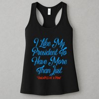 I Like My President To Have More Than Concepts Of A Plan Womens Tank Top