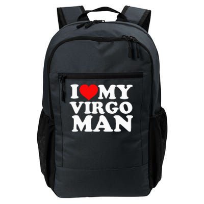 I Love My Virgo Man Daily Commute Backpack