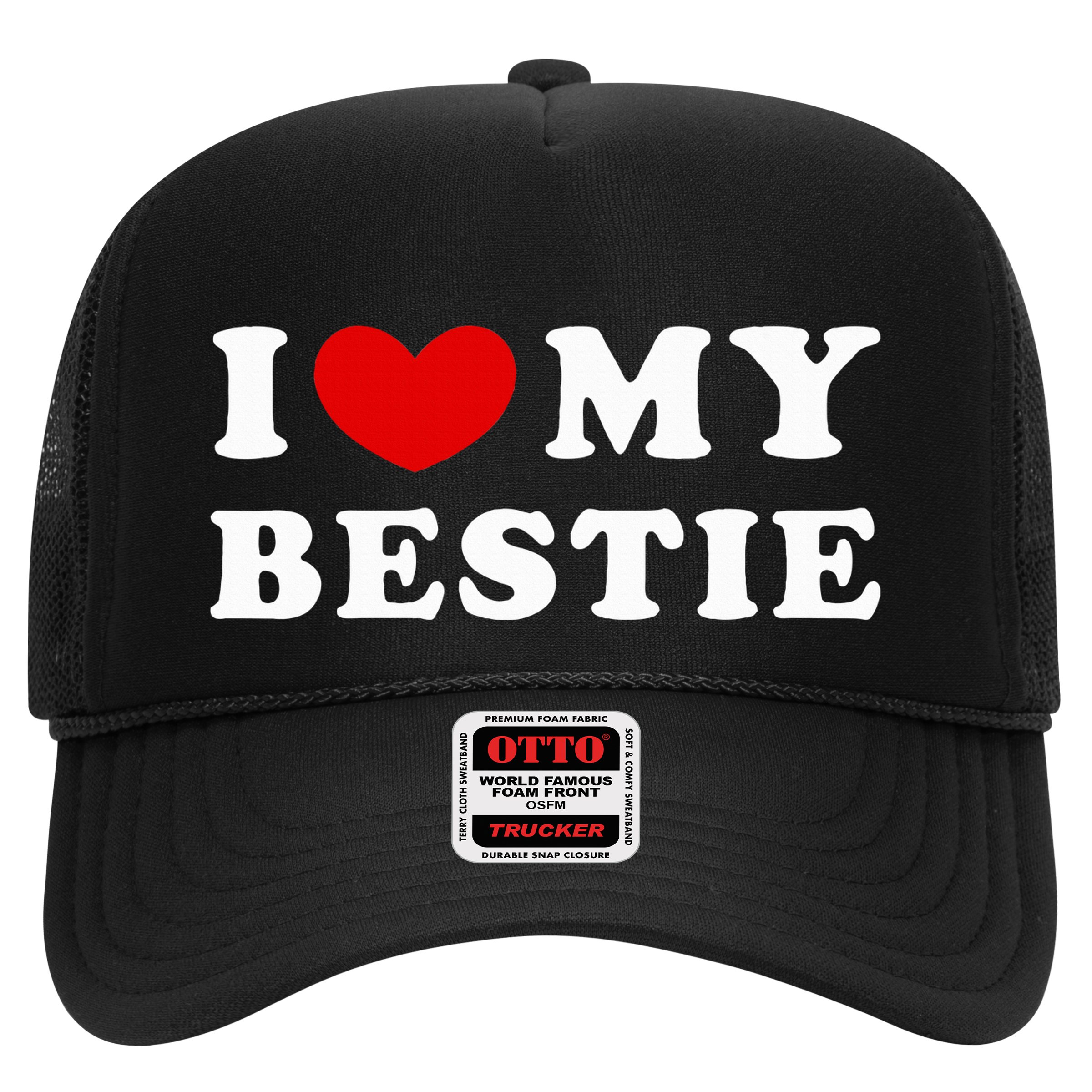I Love My Bestie I Heart My Bestie Hat