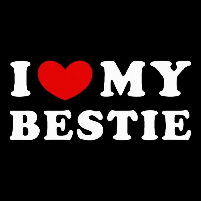 I Love My Bestie I Heart My Bestie Wool Snapback Cap