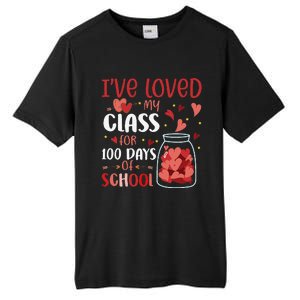 I've Loved My Class For 100 Days School Womens Teacher Tall Fusion ChromaSoft Performance T-Shirt