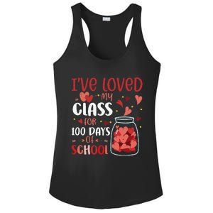 I've Loved My Class For 100 Days School Womens Teacher Ladies PosiCharge Competitor Racerback Tank