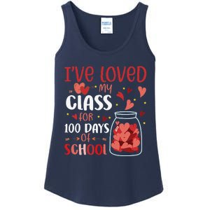 I've Loved My Class For 100 Days School Womens Teacher Ladies Essential Tank