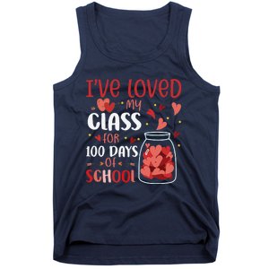 I've Loved My Class For 100 Days School Womens Teacher Tank Top