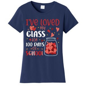 I've Loved My Class For 100 Days School Womens Teacher Women's T-Shirt