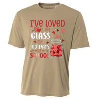 I've Loved My Class For 100 Days School Womens Teacher Cooling Performance Crew T-Shirt