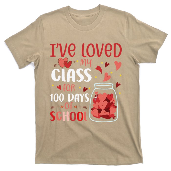 I've Loved My Class For 100 Days School Womens Teacher T-Shirt