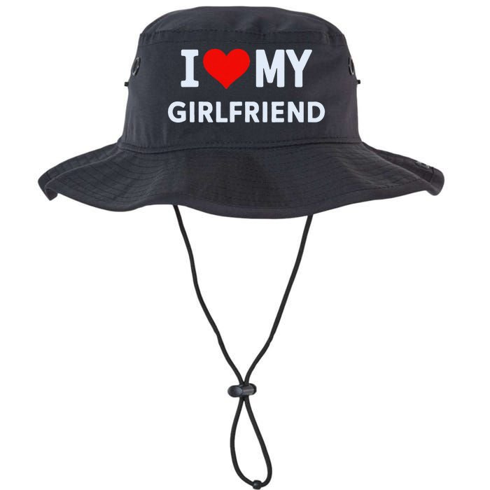 I Love My Hot Girlfriend I Heart My Hot Girlfriend Gf Couple Legacy Cool Fit Booney Bucket Hat