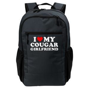 I Love My Cougar Girlfriend I Heart My Cougar Girlfriend GF Daily Commute Backpack