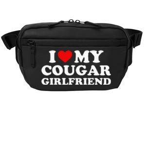 I Love My Cougar Girlfriend I Heart My Cougar Girlfriend GF Crossbody Pack