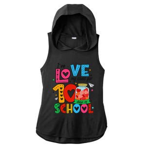 IVe Loved My Class For 100 Days Of School Teachers Pupils Ladies PosiCharge Tri-Blend Wicking Draft Hoodie Tank