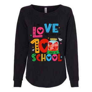 IVe Loved My Class For 100 Days Of School Teachers Pupils Womens California Wash Sweatshirt